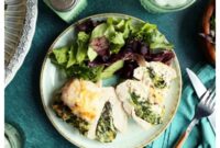 Resep Praktis: Ayam Dada Isi Bayam dan Keju Lezat nan Bergizi