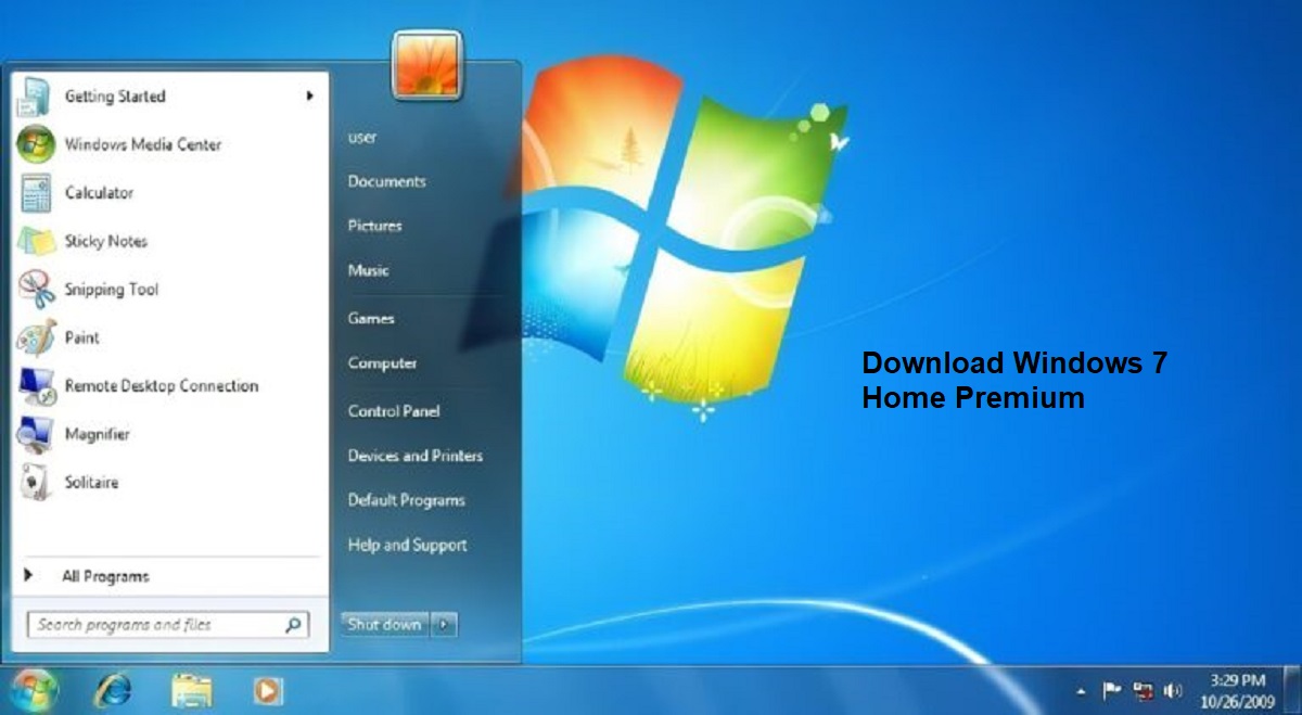 Download Windows 7 Home Premium