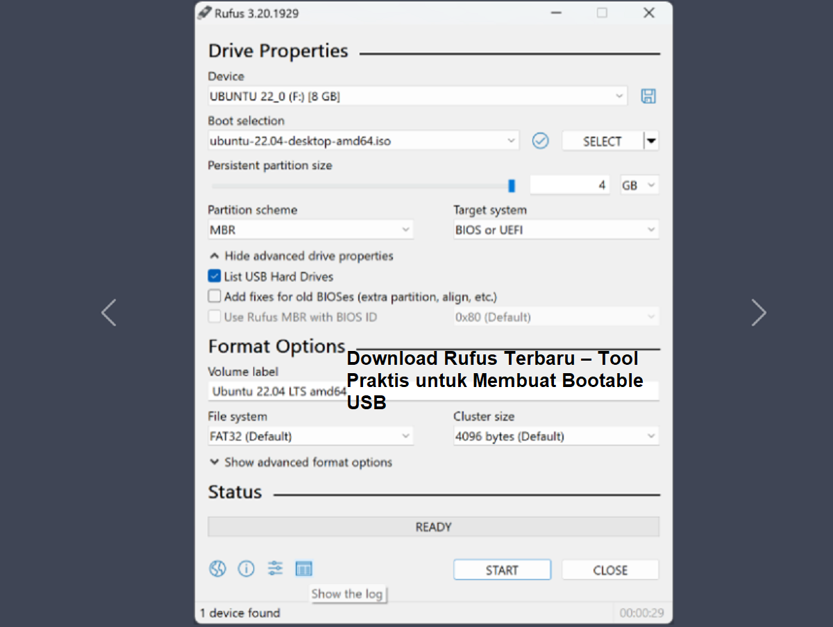 Download Rufus Terbaru – Tool Praktis untuk Membuat Bootable USB