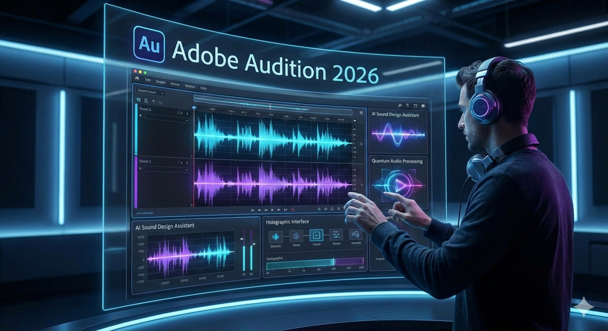 Adobe Audition 2026 Full v26.0.0.56 - Panduan Lengkap + Cara Unduh Resmi
