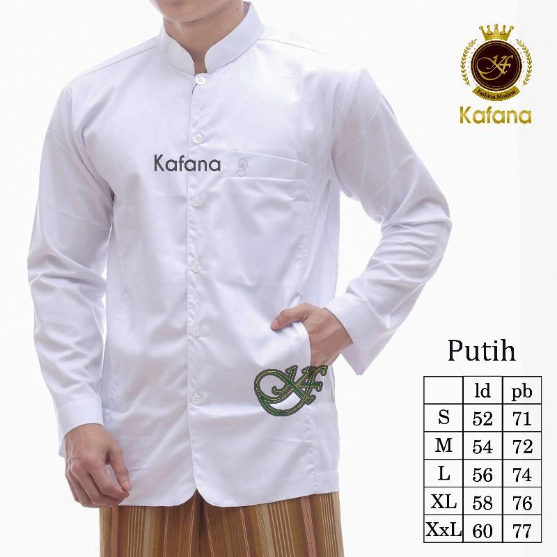 BAJU KOKO TANGAN PANJANG JASCO EXCLUSIV KAFANA Baju Muslim Pria Modern