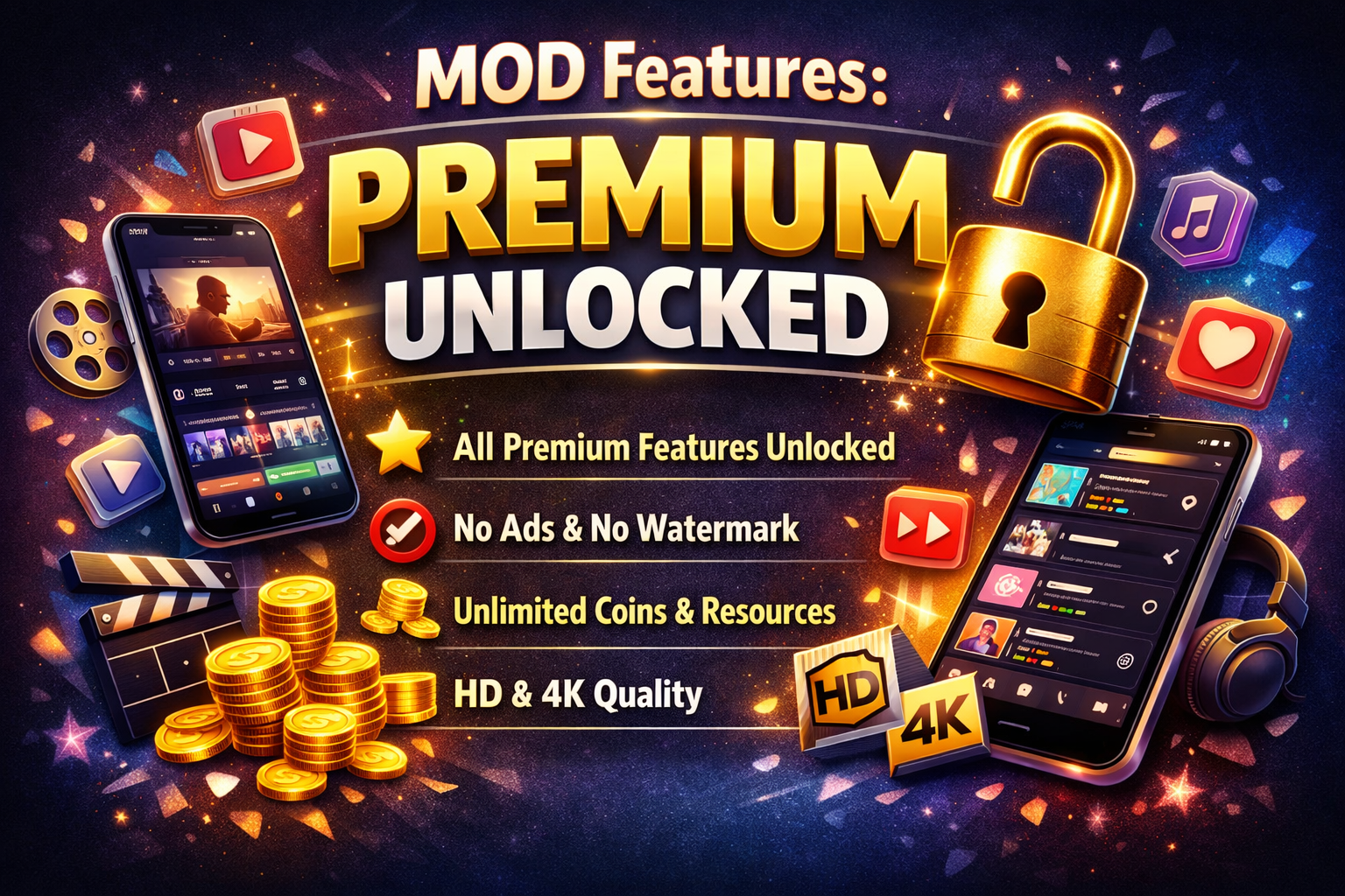 MOD Features: Premium Unlocked – Pengertian, Fitur, Kelebihan, dan Risiko yang Perlu Diketahui